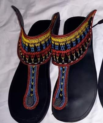 Beaded Sandals For Sale